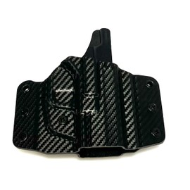 Holster Builder OWB Two Toned Compatible with Glock 19 (19/19x/23/32/44/45) Concealment Holster - USA Made Holster Attachment for Men & Women - Concealed Carry Holster