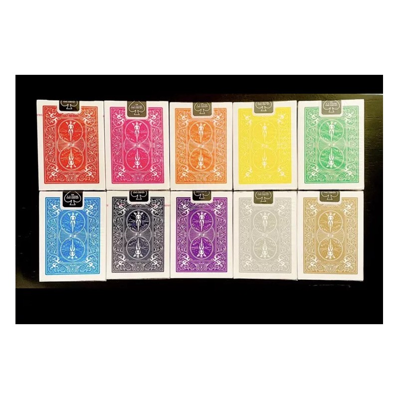 Bicycle Playing Cards Decks Rider Back Color Collection 10 Decks
