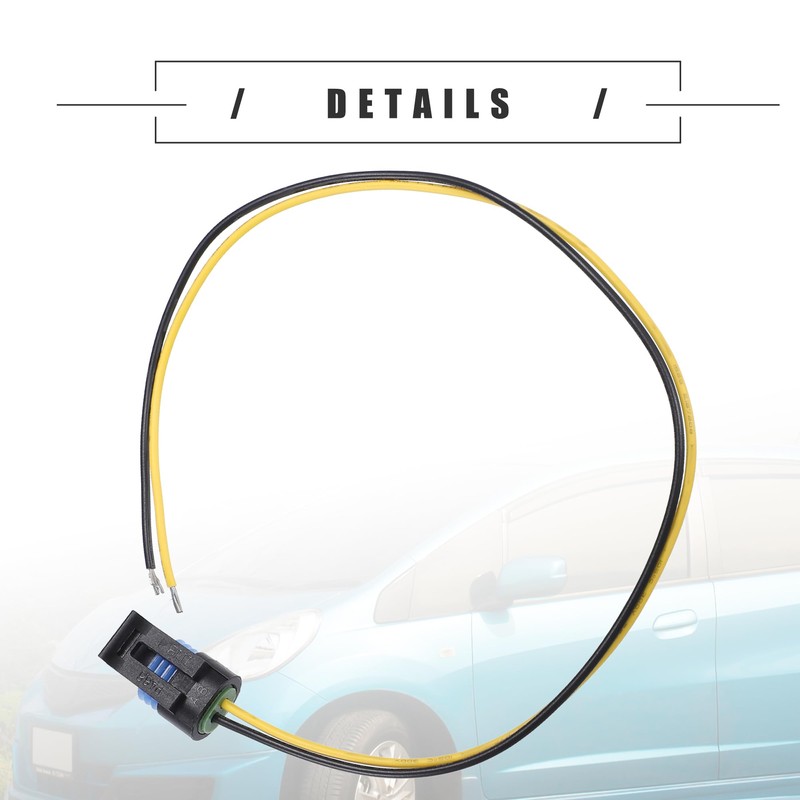 Motoforti Multi-Purpose Wire Connector Pigtail Plug, Temperature Sensor Connector Headlight