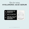 Hyaluronic Acid Serum 4 oz - 100 Pure Organic HA