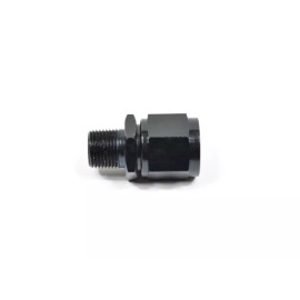 Fragola 499311-BL Fragola -10 AN Female To 3/8" NPT Pipe Threads Straight Fitting Black
