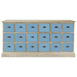 Chalk Paint Everything® Azzurro Polvere water-based chalk paint for all surfaces, easy to use without unpleasant odours – extra matt chalk paint (250 ml).
