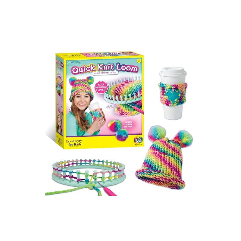 Kit de Telar de Punto rápido Creativity for Kids –