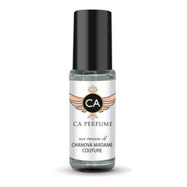 CA Perfume Impression of Madame Couture for Women Perfume Oil Amber Floral Scent Long Lasting Perfumes for Women Travel Size Mini Perfume Sample TSA Ready Body Oil Roll-on 0.14 Fl Oz 4ml