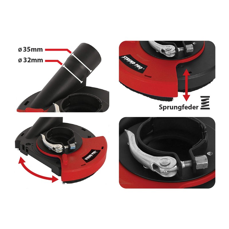 Strend pro Store Angle Grinder Extraction Hood for Angle Grinder