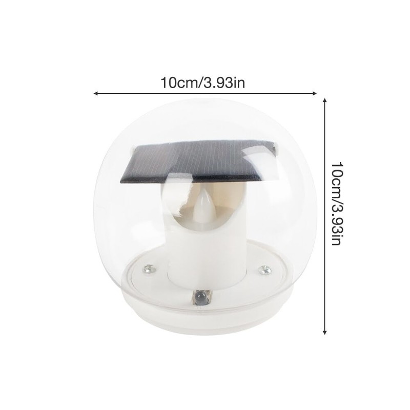 TGKYK Solar Pool Lighting, 2 Pieces, 3 Colours, Solar Floating