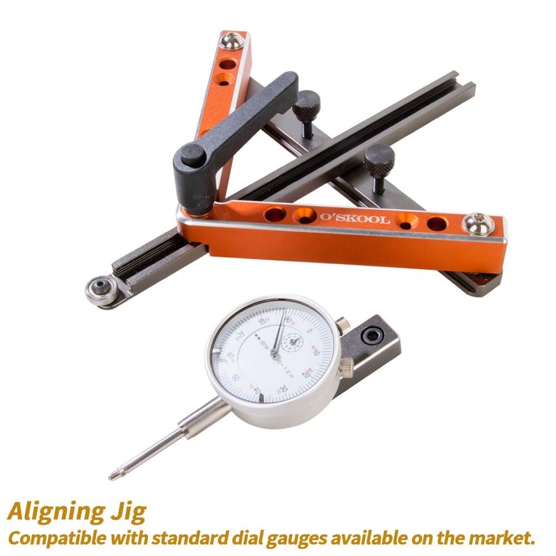 O'SKOOL TableSawMaster Multi Jig for Thin Ripping, Miter Cut, and