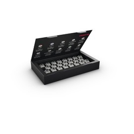 Cherry MX RGB Black Switch Kit, 23 Mechanical Keyboard Switches, Ideal for DIY, Hot Swap or Gaming Keyboard, Linear Switch with No Click, Powerful & Direct