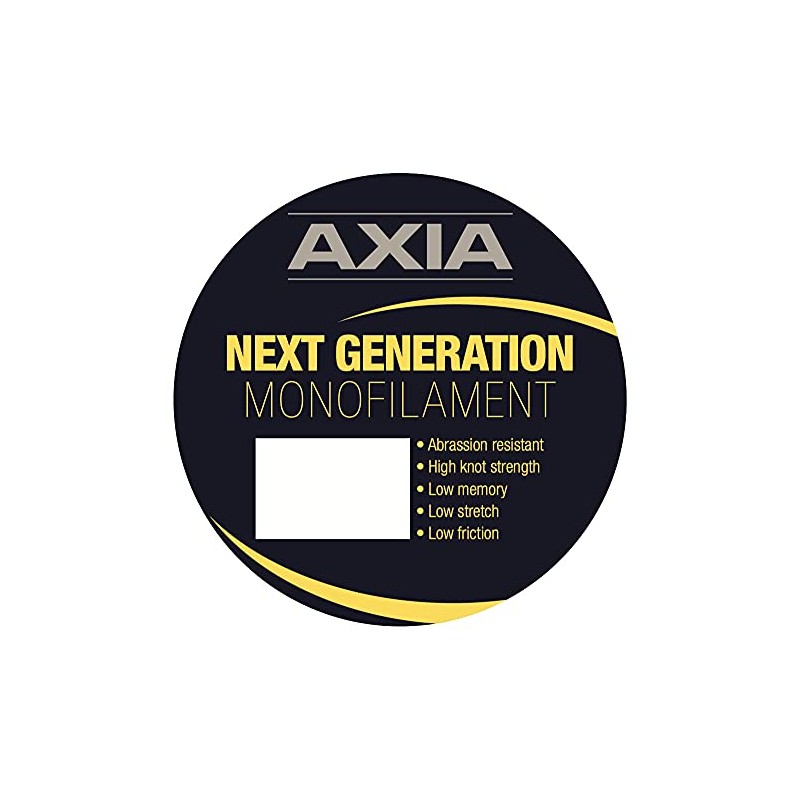 AXIA Mainline, Clear, 0.75mm, 60lb, 182m