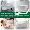 Low Profile 1 1/2 P Trap, Flexible Bathtub Shower Drain