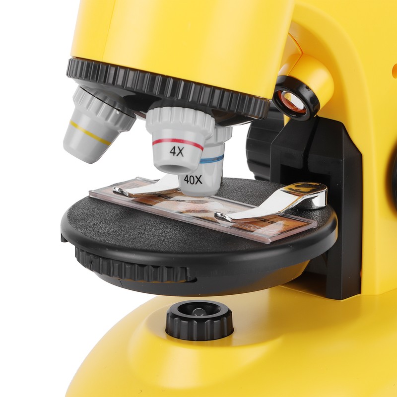 40X-1200X Kids Microscope with 360 Rotation Head Educational Toy for