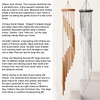 Wind Chimes Outdoor, Outdoor Large Wind Chime Freestanding Triangle Stand,