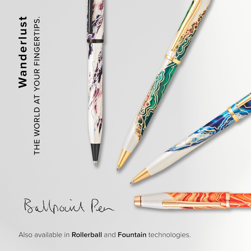 Cross Wanderlust Refillable Ballpoint Pen Presented in a Luxury Gift