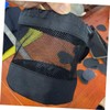 Abaodam Tennis Ball Mesh Pouch Durable Drawstring Storage Bag for