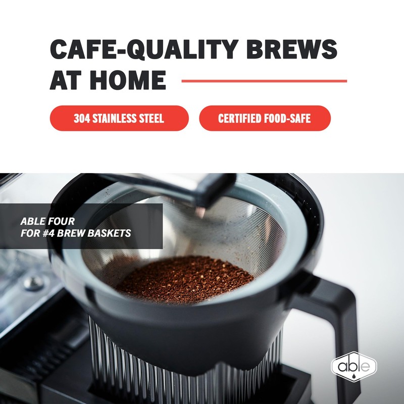 Able KONE for Chemex: The Original Reusable Number Four Coffee