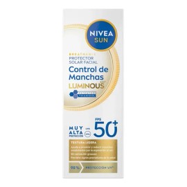 NIVEA Protector Solar Facial Control de Manchas FPS50 40ml