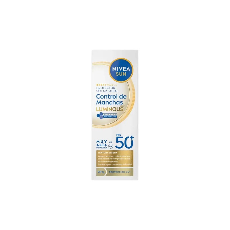 NIVEA Protector Solar Facial Control de Manchas FPS50 40ml