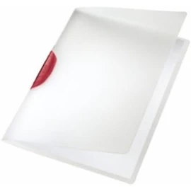Leitz ColorClip 41750025 Clip Folder A4 Polypropylene Pack of 6 Red