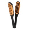 Clamp Hair Brush Spring Elasticity Softness Beard Breathability Double Sided