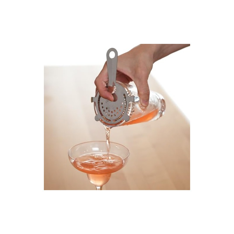 Thunder Group SLBS022 Cocktail Stainless Steel Mixing Strainer