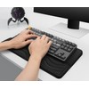 YOWKA Keyboard Stand Wrist Rest, Ergonomic Computer Keyboard Riser Holder