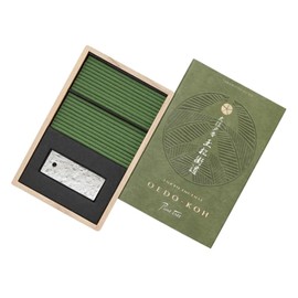 OEDO-KOH - Pine Tree 60 Sticks w/Incense Holder by NIPPON KODO, Japanese Quality Incense