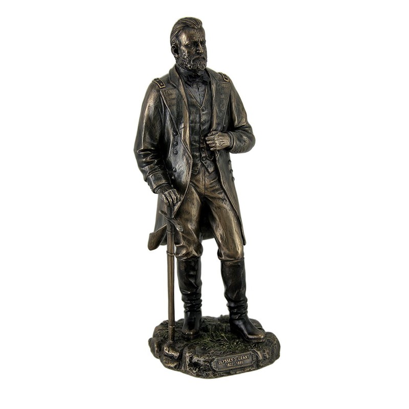 Veronese Design Resin Statues Ulysses S. Grant 18Th Us President