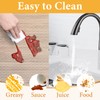 SHENSAIGO 8 PCS Fridge Liners, Waterproof Antibacterial Fridge Mats, Washable