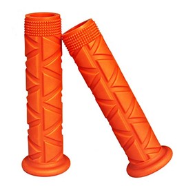 UFOR Trigono Urban-Style Handlebar Grips, Non Slip Soft Rubber MTB BMX Bicycle Grips