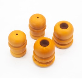 2 Pair Front and Rear Bump Stops Fit for Jeep Wrangler JK 2007 2008 2009 2010 2011 2012-2018, Upper Suspension Jounce Control Arm Bumpers, Replace 52060423AB 52060428AB