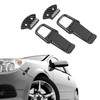 Kutyun 2PCS Bumper Clips, Quick Release Fastener Kit, Carbon Fiber