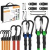MOOK Heavy Duty Bungee Cords with Hooks, 20 - Pcs
