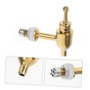 KONTONTY Replacement Copper Beverage Dispenser Easy Install Spigot for Water