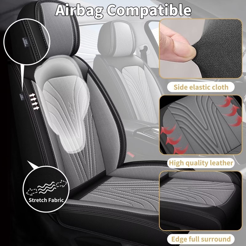 DISUTOGO Front Seat Covers Fit for Toyota RAV4 2013-2023 2024,