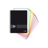 Oxford, A5 Squared Notebook 5x5 Plastic Cover 160 Sheets 8