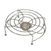 Rechaud 1-Bulb Teapot Warmer 17 cm Round Saucer Chrome-Plated