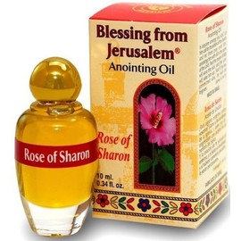 Ein Gedi Rose Rosa of Sharon Anointing Oil Blessing of Jerusalem Stunning Smell 10ml