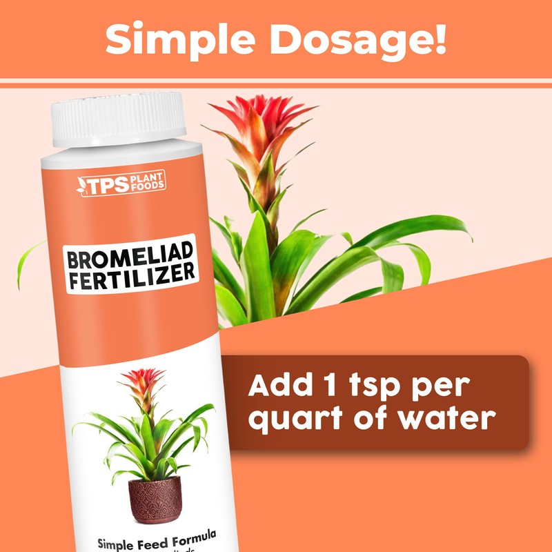Bromeliad Fertilizer for All Bromeliaceae Plants, Liquid Plant Food 8