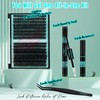 Lash Clusters Kit,320Pcs Eyelash Cluster,7090D Lashes Extension Kit,Eyelashes Extensions with