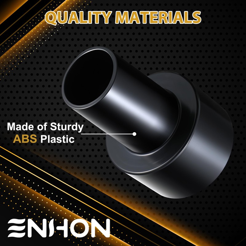 Enhon 2 Pack Hose Adapter 2-1/2 OD To 1-1/2 OD