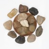 PureCove Smooth Polished Stones 1-2 Inch, 5lbs - Decorative Natural