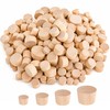200 Pcs Wood Plugs, 4 Sizes (3/16", 5/16", 3/8", 1/2")