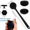 Set de 4 Cepillos de Silicona para Baño y Cuidado