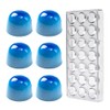 Polycarbonate Bullet Shape Chocolate Mold - 21 Cavity (12g Each)