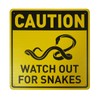 BTHUKO Safety Sign 12x12 inch, Danger Sign Watch Out for