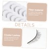 FOMIYES 5sets False Eyelashes Natural Look 3d Lashes Fake Lashes
