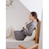 mianshe Warm Hanten with Collar Attached Cold Protection Room Wear