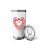 Bonds of Affection Heart Chain Stainless Steel Insulated Tumbler