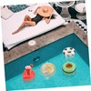 WHAMVOX Mini Pool Drink Floats Inflatable Cooler for Hot Tub