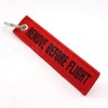 Rotary13B1 Remove Before Flight Keychain - Red/Black